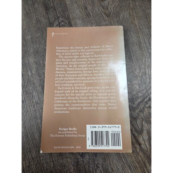 Native American Earthmaker Tribal Stories by Jay Miller PhD Paperback Book - Picture 2 of 4